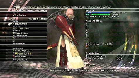 lightning returns equipment stats shared.